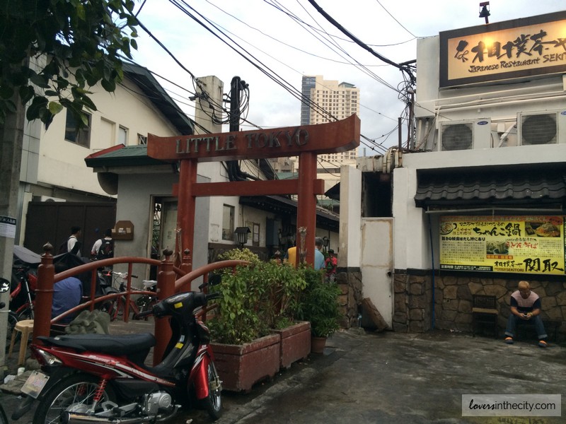 Little Tokyo a Japanese Restaurant Community in Makati City